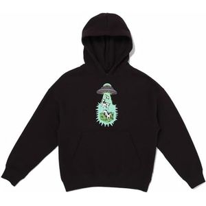 Volcom - Udder Space Black Jongen Hoodie - Maat L - Zwart