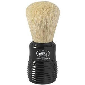 OMEGA Shaving Brush Pure Bristles #10810 BLACK by OMEGA by Omega