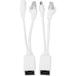 Tosuny 10 Paar PoE Injector en Splitter IP Camera POE RJ45 Kabel Power Over Ethernet Adapter Injector + Splitter DC 12 V