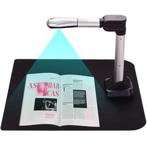 Documentscanner, BK51 USB-documentcamerascanner, opnameformaat A3 HD 16 megapixels hogesnelheidsscanner met LED-licht