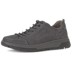 Pius Gabor Herensneakers, veterschoenen, gerecyclede voering, uitneembaar voetbed, Fumo 03, 44 EU