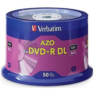 Verbatim DVD+R DL 8.5GB 8X 50 pk 8,5 GB 50 stuk(s)