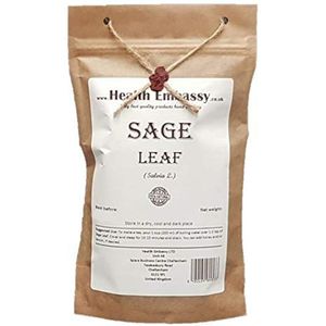 Health Embassy Echte Salie Blad (Salvia Officinalis L) Sage Leaf Tea (50g)