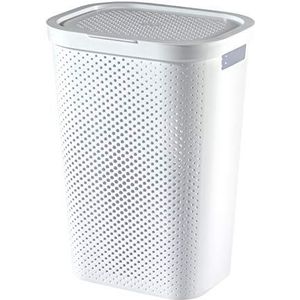 Curver Infinity Dots Wasmand - 60 l - Wit