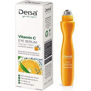 DeBa Vitamine C Oogserum Stralende Huid Verrijkt met Pure Vit. C, hyaluronzuur en klimopextract