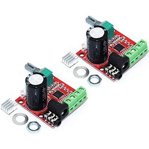 2pcs PAM8610 12V Mini Hi-Fi Audio Stereo Amplifier 2X10W Dual Channel D Class