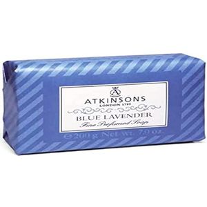 Atkinsons Blue Lavender Barseife, 200 g