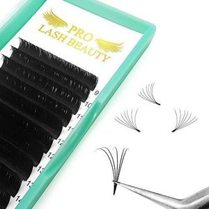 Easy Fan Lashes CC-0.03-9 Wimperverlengingen C D krul Russische wimpers zelfuitwaaierende Automatische bloeiende wimpers