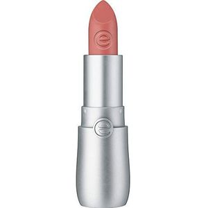 essence velvet matte lipstick, matte lippenstift, nr. 13 Soft Peach, nude, mat, veganistisch, olievrij, zonder alcohol (3,8 g)