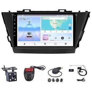 9 Inch Autoradio Voor Toyota Prius Plus V Alpha 2012-2017 Carplay Android Navigatie GPS Bluetooth Multimedia Speler Smart Automotive Systeem(4G+WIFI 2G+32G)