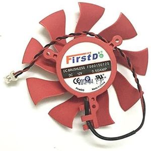 For FD8015U12S Graphics Card Fan for HD6850 HD6870 HD6790 HD6770 HD4860-12V DC 0.50A Replacement Fan PAPST 8414 H 24V LMNCBVYA