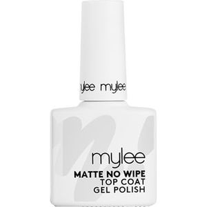 Mylee Gel Nagellak Matte No-Wipe Top Coat 10ml - UV/LED Soak-Off Nail Art, Manicure en Pedicure, Professioneel en Thuisgebruik, Langdurig, Vegan & Cruelty-Free