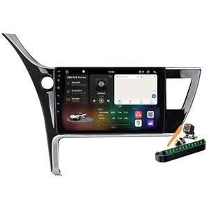 Y400s,Auto Stereo Android 14.0 Radio Sat Nav voor Corolla 2017-2019 GPS Navi 9'' Cartablet Multimedia Video Player FM BT Ontvanger met Carplay 4G 5G WiFi DSP SWC