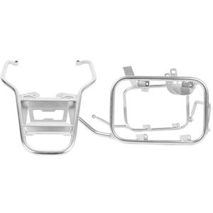 Motorfiets Bagagedrager Voor Suzuki Voor V-strom 800SE 800DE 2023 2024 Motorfiets Bagagebeugel Zadeltashouder Kofferbakframe Motorcylce Bagagerek(Silver One Set)