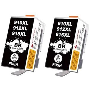 910XL 912XL 915XL compatibele inktcartridge for HP Officejet 8010 8020 8025 8028 8022 8026 8012 8018 8023 8031 ​​8033 8034 printers(2 Back)