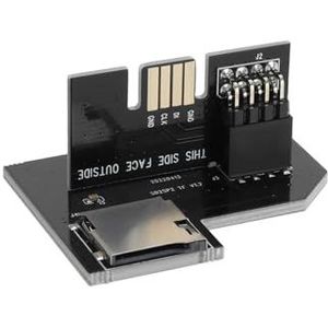 SD2SP2 Pro geheugenkaartlezer Micro SD-kaartlezer Geheugenkaartadapter ondersteunt TFCard Compatibel met GameCube (DOL-001)