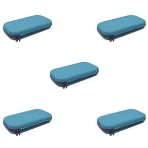 Paowsietiviity Draagbare schokbestendige stethoscoop opbergtas ingebouwde mesh tas organisator rits opbergtas, zwart, 5 Set (Blauw), as description, als beschrijving