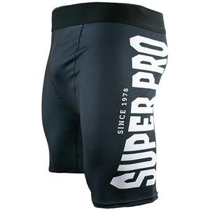 Super Pro Combat Gear Compression Short Zwart/Wit Extra Extra Large