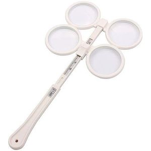 Draagbare 4-Lens Bevestigingstest Oogheelkundige Flipper- Eye Trainer Optometrie Tool 8 Stijlen voor Kinderen Volwassenen