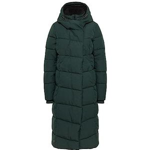 Ragwear PAVLA LONG damesjas, parka, gewatteerde jas, lange jas, opstaande kraag, waterdicht, groen, S