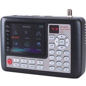 4K HD Digitale Tv-satellietzoeker/Meter Ondersteuning Spectrumanalyse Gebruiksvriendelijk