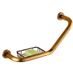 Badkamer Grab Bar Bad Grab Bar met, alle bronzen oude man kinderen veiligheidsdeur buiten toegankelijkheid ondersteuning rail gemonteerde schroeven leuning handvat (kleur: D)