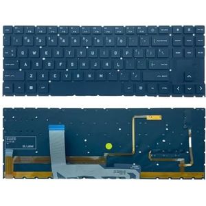 Amerikaans Russisch Spaans Portugees Laptop RGB-toetsenbord voor HP voor OMEN 15 15-EN 15-EK TPN-Q238 TPN-Q236 16-B Q265 15-EK000(US RGB)