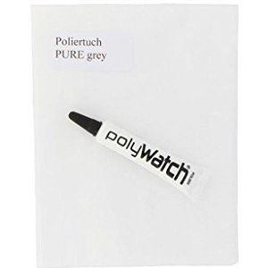 PolyWatch polijstpasta PLUS incl. originele PUREgrey polijstdoek (1 tube 5 gr. inhoud)