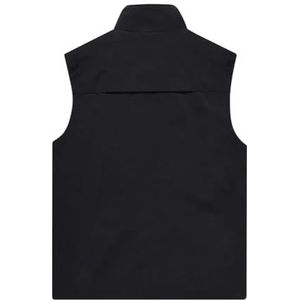Pegsmio Outdoor Vest Voor Mannen Effen Kleur Slim-Fit Big Pocket Jas Vest, EN8, XXL