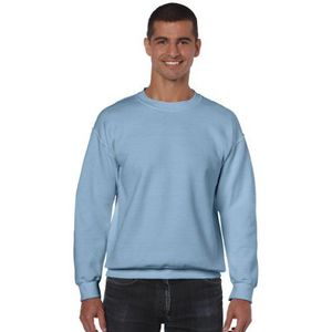 Gildan 50/50 Adult Crewneck Sweat Sweatshirt heren, Blauw (Carolina blauw), XL