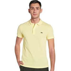 Lacoste heren Poloshirt Ph4012, Geel, XL