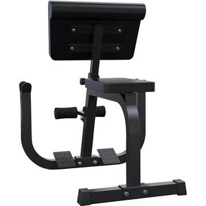Romeinse stoel Rugverlenging Machinebank Platte bank Zit-gymbank voor thuisgymnastiek, laadvermogen 330 lbs