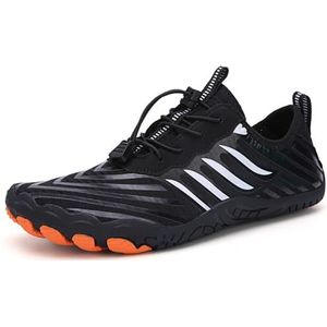 Mountain Step Barefoot Shoes, Barefoot Running Shoes for Men, Women's Training Shoes, Water Shoes, Beach Shoes (47,Black)
