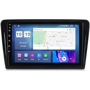 9"" Touch Car Stereo Radio DAB Head Unit GPS Navigatie voor Vw Santana 2013-2017 Android 12 Autoradio Ingebouwde CarAutoPlay Achteruitrijcamera Ondersteuning DSP Bluetooth USB android auto (Size : 4+W