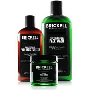 Brickell - Daily Advanced Face Care Routine II - Gezichtsverzorgingsset - Ongeparfumeerd - 3 producten