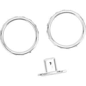 Decoratieve Accentringen voor Xbox, MatteChrome Schakelknoppen Vervangende Onderdelen voor Xbox Elite Series 2-controller, Aangepaste Accentringen, Vervangende Accessoires voor