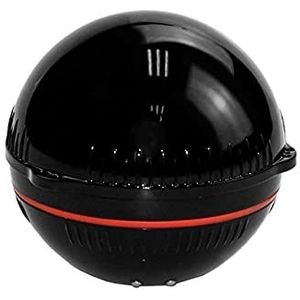 Onderwaterviscamera, Viszoeker vissen sonar draadloze visfinder 48m / 160ft diepte sonar om te vissen(XA02-BLACK)