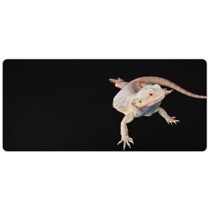 Cool Bearded Dragon Hagedissen Mode Bureau Muismat Antislip Gaming Muismat Accessoires Decor 40x90cm