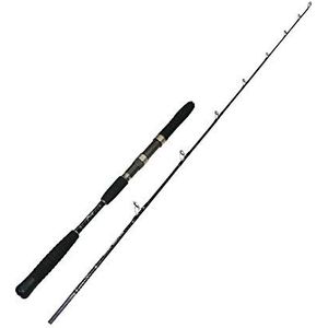 Vishengel, telescopische hengel langzaam jigging hengel 1,68 m 1,8 m power oceaan 5 kg carbon boot hengel 80-200 g 100-250 g voor zee hengel (maat: spinhengel_1,8 m)