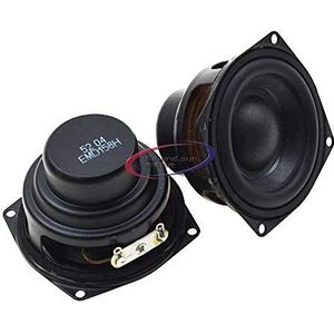 2 STKS 2 Inch Audio Speaker 52 MM 4Ohm 10 W Volledige Range Luidsprekers Bass Multimedia Luidspreker Voor Audio DIY