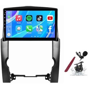 Android 14 Autoradio Sat Navi voor K-IA Sorento (2009-2012) 9 Inch Touchscreen Multimedia Speler met Draadloze Carplay GPS Navigatie FM RDS Bluetooth 5G-WiFi SWC DSP,M100s