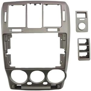 Voor HYUNDAI Voor GETZ 2002-2011 9 INCH 2 Din Auto Audio Frame GPS Navigatie Fascia Paneel Auto DVD Plastic Frame Fascia Auto Fascia Radio Paneel(Left wheel)