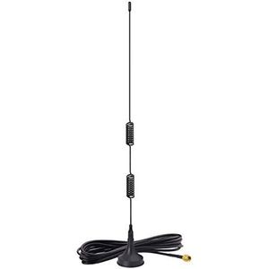 Bingfu Dual Band VHF UHF 136-174MHz 400-470MHz Ham Radio Magnetic Base SMA Male Antenna Compatible with Handheld Ham Two Way Radio Walkie Talkie