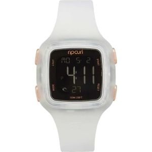 Rip Curl Vrouwen Candy 2 digitale siliconen horloge duidelijk A3126G-CLE, Transparant