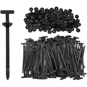 Plastic banden Universele nylon zelfborgende kabelbindergesp met pinbevestigingen 10-1500 stuks(10PCS)