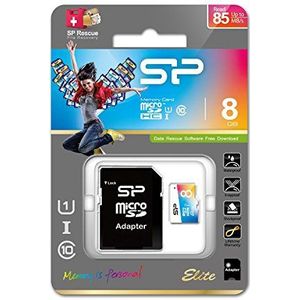 Silicon Power Elite 8 GB MicroSDHC UHS-I Klasse 10