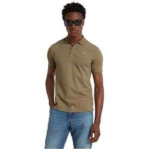 G-STAR RAW Dunda Slim Polo, Braun (Dk Fawn D11595-5864-7172), M