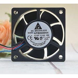 Delta 6cm 48V 0.10A AFB0648HH 6025 switch industrial computer fan detection alarm