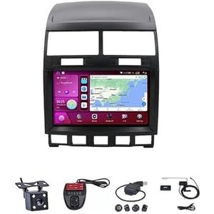 Android Touch Screen Car Stereo 10 Inch Car Stereo Radio Plug And Play Autotoebehoren Autoradio met Bluetooth En Navigatie En Achteruitrijcamera Voor Volkswagen Touareg 2003 2004-2010(M700S 4G+WIFI