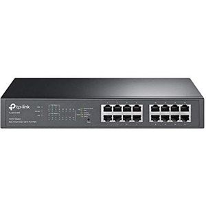 TP-Link TL-SG1016PE 16-poorts Managed Gigabit Ethernet-netwerkswitch - Zwart